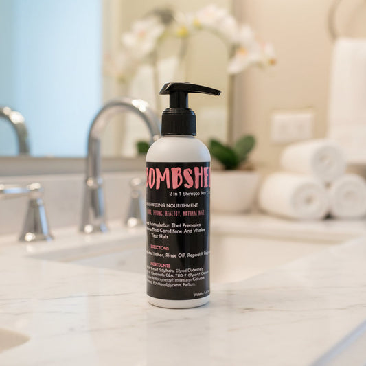 Bombshell 2 in 1 Women Shampoo & Conditioner.